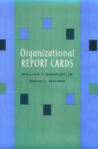 Organizational Report Cards [Hardcover]