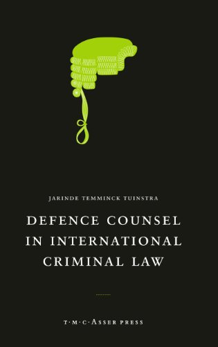 Defence Counsel in International Criminal Law [Hardcover]