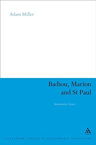 Badiou, Marion and St Paul Immanent Grace [Hardcover]