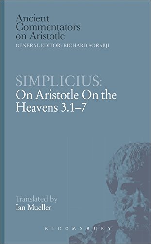 Simplicius On Aristotle On the Heavens 3.1-7 [Hardcover]
