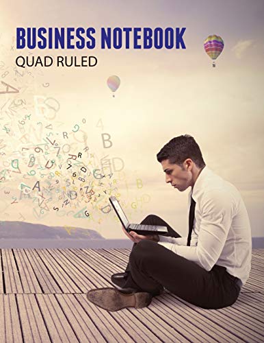 Business Notebook, Quad Ruled [Paperback]