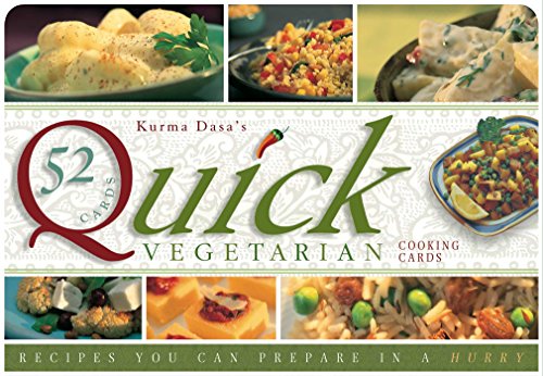 Quick Vegetarian Cards Recipes You Can Prepare in a Hurry [Paperback]