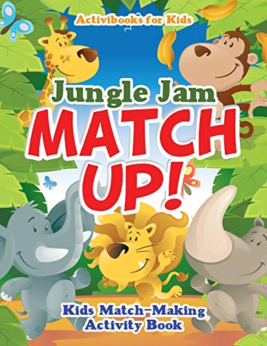 Jungle Jam Match up Kids' Match-Making Activity Book [Paperback]