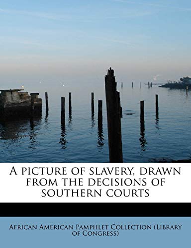 Picture of Slavery, Drawn from the Decisions of Southern Courts [Paperback]