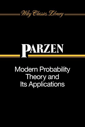 Modern Probability Theory and Its Applications [Paperback]