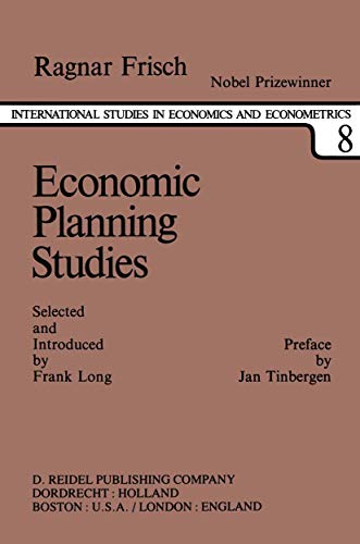Economic Planning Studies A Collection of Essays [Paperback]