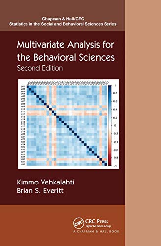Multivariate Analysis for the Behavioral Sciences, Second Edition [Paperback]