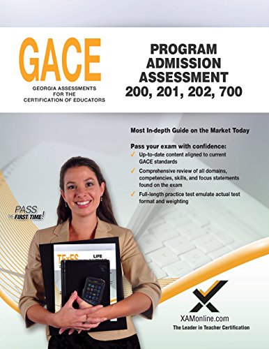 GACE Program Admission Assessment 200, 201, 202, 700 [Paperback]