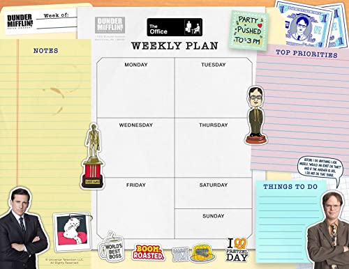 The Office Weekly Planner Notepad [Paperback]