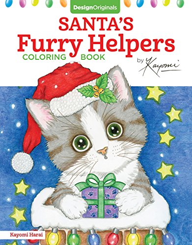 Santa's Furry Helpers Coloring Book [Paperback]