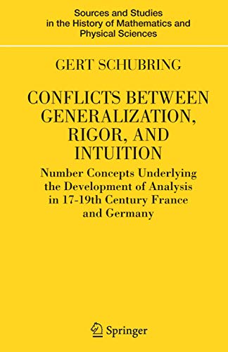 Conflicts Between Generalization, Rigor, and Intuition Number Concepts Underlyi [Hardcover]
