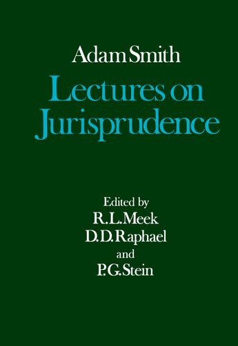 Lectures on Jurisprudence [Hardcover]