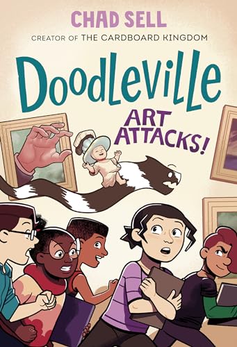 Doodleville 2 Art Attacks (A Graphic Novel) [Hardcover]