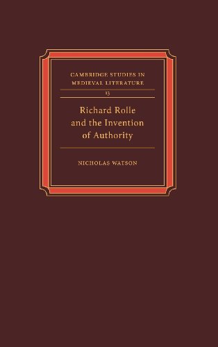 Richard Rolle and the Invention of Authority [Hardcover]