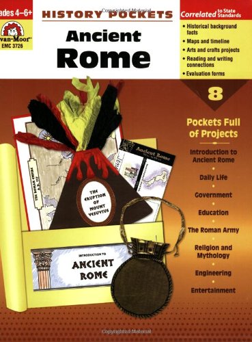History Pockets Ancient Rome, Grades 4-6+ [Paperback]