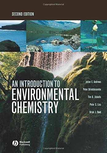 An Introduction to Environmental Chemistry [Paperback]