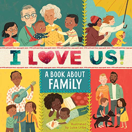 I Love Us A Book About Family (with mirror and fill-in family tree) [Novelty book]