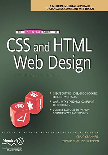The Essential Guide to CSS and HTML Web Design [Paperback]