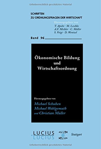 konomische Bildung und Wirtschaftsordnung [Paperback]
