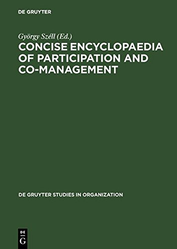 Concise Encyclopaedia of Participation and Co-Management [Unknown]