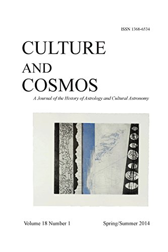 Culture And Cosmos Vol 18 Number 1 [Paperback]