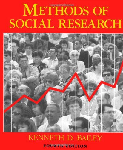 Methods of Social Research, 4th Edition [Paperback]