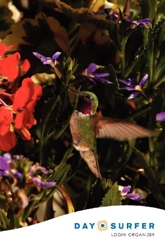 Day Surfer Login Organizer (hummingbird) [Paperback]