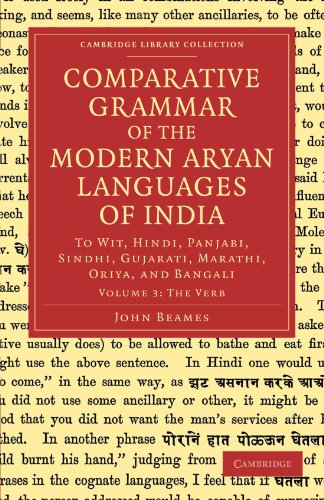 Comparative Grammar of the Modern Aryan Languages of India To Wit, Hindi, Panja [Paperback]
