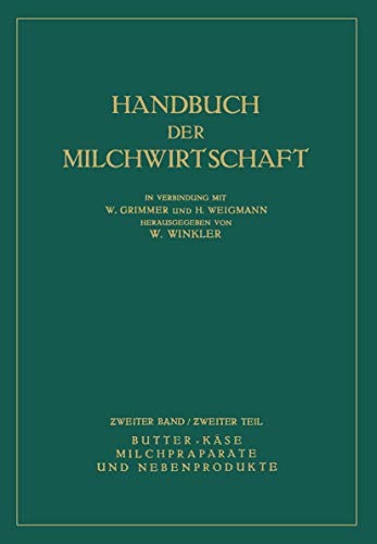 Butter  Kse Milchprparate und Nebenprodukte [Paperback]