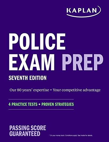 Police Exam Prep 7th Edition 4 Practice Tests + Proven Strategies [Paperback]
