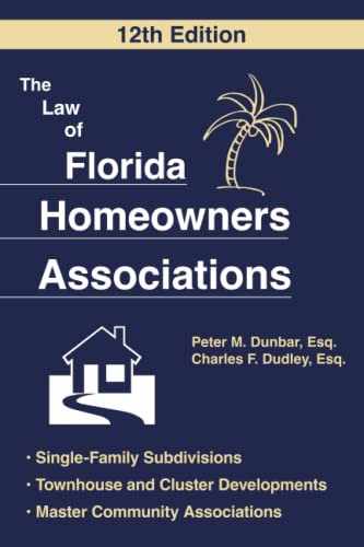 The Law of Florida Homeowners Association [Paperback]