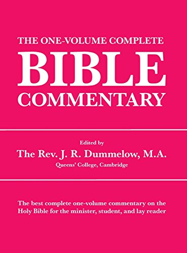 The One-Volume Complete Bible Commentary [Hardcover]