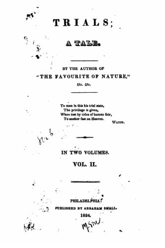 Trials, A Tale - Vol. Ii [Paperback]