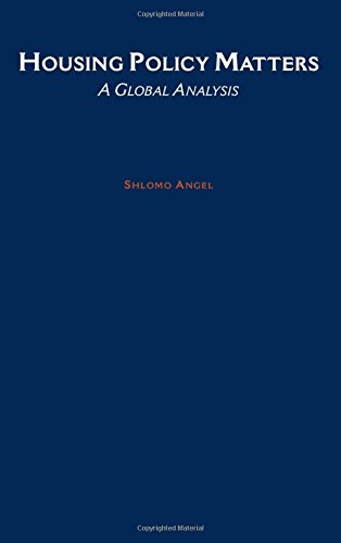 Housing Policy Matters A Global Analysis [Hardcover]