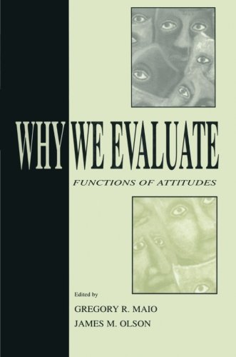 Why We Evaluate Functions of Attitudes [Paperback]