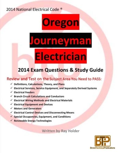 Oregon 2014 Journeyman Electrician Study Guide [Paperback]