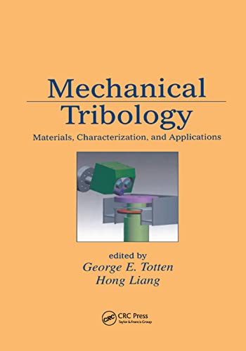 Mechanical Tribology Materials, Characterization, and Applications [Paperback]
