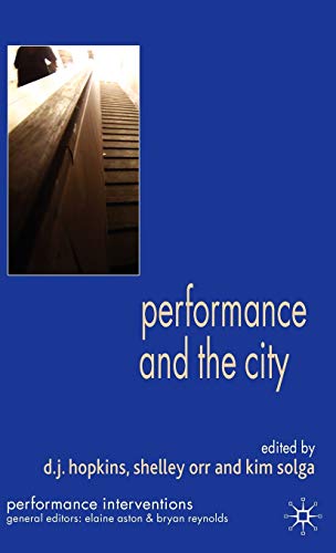 Performance and the City [Hardcover]