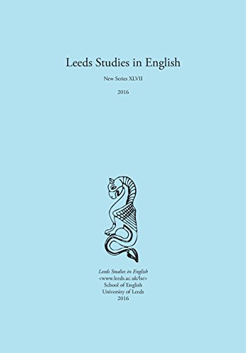 Leeds Studies in English 2016 [Paperback]