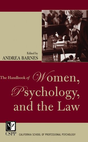 The Handbook of Women, Psychology, and the Law [Hardcover]
