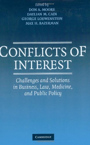 Conflicts of Interest Challenges and Solutions in Business, Law, Medicine, and  [Hardcover]