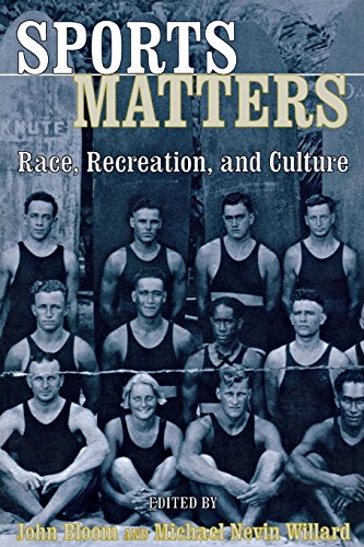 Sports Matters Race, Recreation, and Culture [Hardcover]