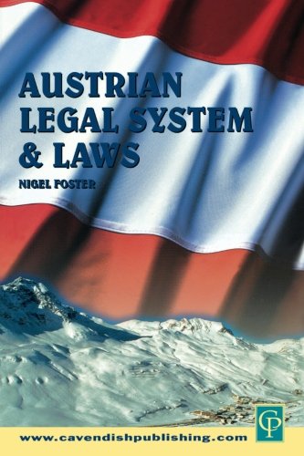Austrian Legal System and Laws [Paperback]