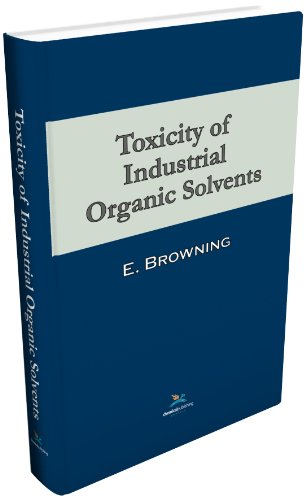 Toxicity Of Industrial Organic Solvents [Hardcover]