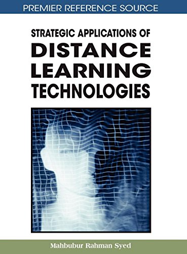 Strategic Applications of Distance Learning Technologies [Hardcover]