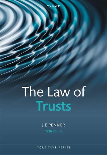 The Law of Trusts [Paperback]