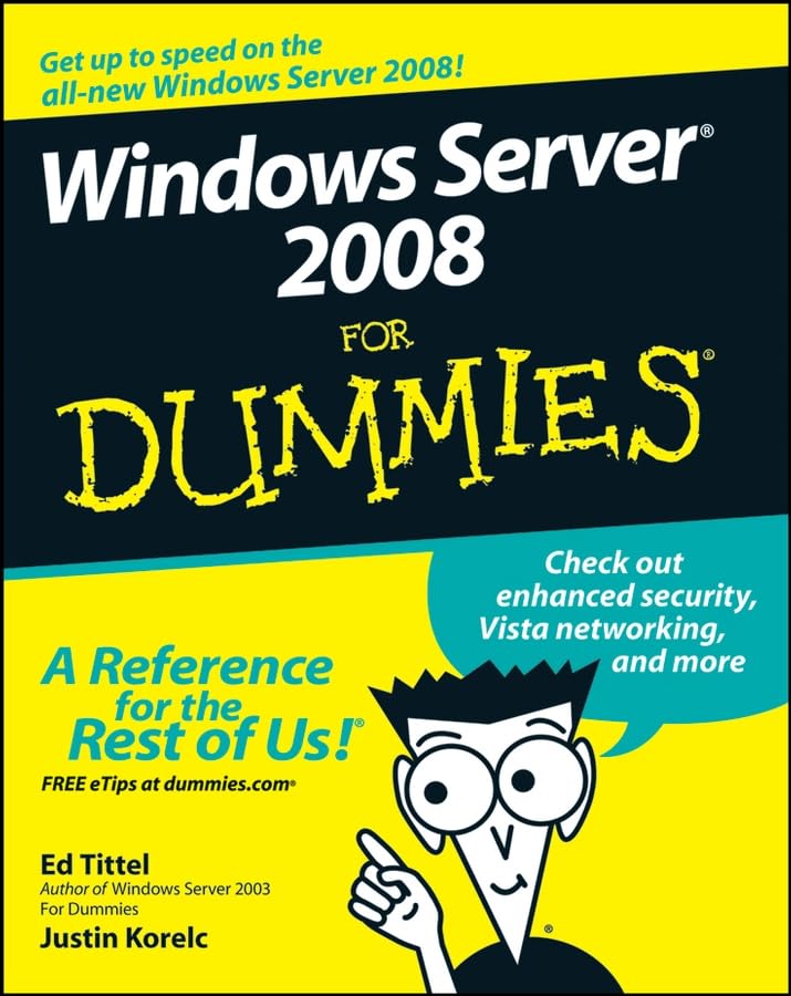 Windows Server 2008 For Dummies [Paperback]