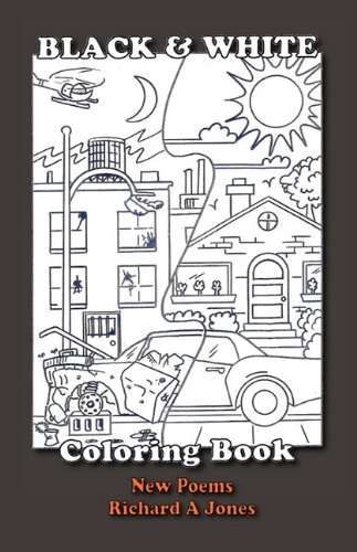 Black and White Coloring Book [Paperback]