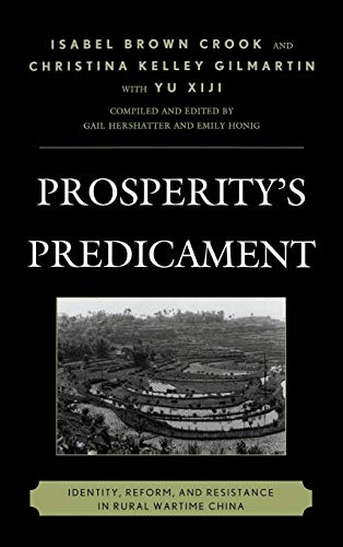 Prosperity's Predicament Identity, Reform, and Resistance in Rural Wartime Chin [Hardcover]