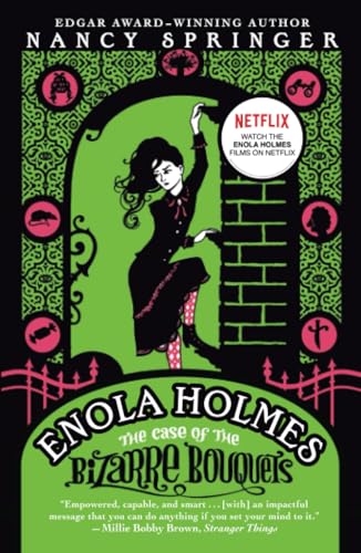 Enola Holmes The Case of the Bizarre Bouquets [Paperback]